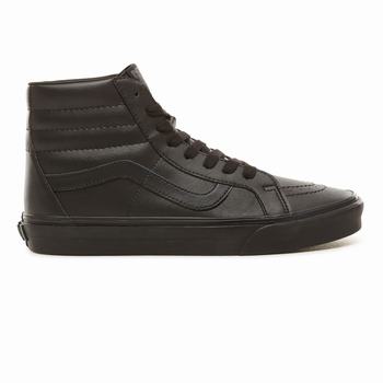 Férfi Vans Classic Tumble Sk8-Hi Reissue Magasszárú Cipő VA6471529 Fekete